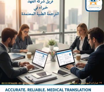 ترجمة طبية معتمدة
